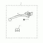 America Brake lever kit, adjustable