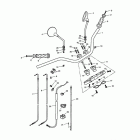 America Handlebars, top yoke, cables & mirrors > 468389