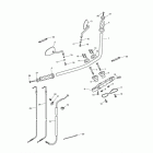 America Handlebars, top yoke, cables & mirrors 468390 >