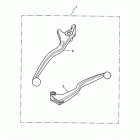 America Lever kit, handlebar > 468389