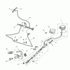 America Rear brake master cylinder, reservoir & pedal 468390 > 5...