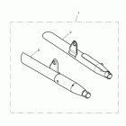 America Silencer kit, long > 468389
