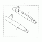 America Silencer kit, short > 468389
