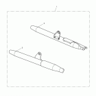 America Silencers, chrome, pair 468390 >
