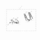 America Rider footboard mounting kit 468390 >