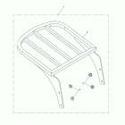 America Traditional luggage rack 468390 >