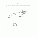 Bonneville SE Brake lever kit, adjustable