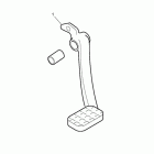 Bonneville SE Brake pedal kit, chrome