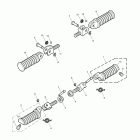 Bonneville SE Footrests & mountings