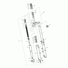 Bonneville SE Front forks & lower yoke
