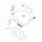 Bonneville T100 Fuel tank & fittings - bonneville
