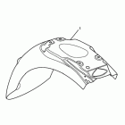 Bonneville T100 Rear mudguard kit - us, ca & sg