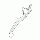 Bonneville T100 Brake lever kit, chrome