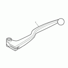 Bonneville T100 Clutch lever kit, chrome
