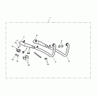 Bonneville T100 Exhaust system assy, arrow 2:2