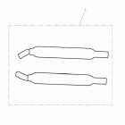 Bonneville T100 Silencer, a / m, pair
