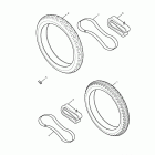 Bonneville T100 Tyres, valves & balance weights