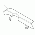 Bonneville T100 Chain guard kit, chrome