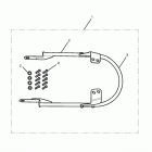 Bonneville T100 Grab rail kit