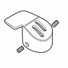 Bonneville T100 Lifter arm chrome cover