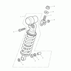 Daytona 675 Rear suspension unit - excluding 675r