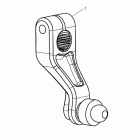 Daytona 675 Machined gear actuator, red > daytona 675r