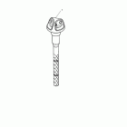 Daytona 675 Oil dipstick, black > daytona 675