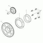 Daytona 675 R Starter drive gears
