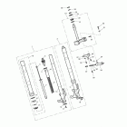 Daytona 675 R Front forks & yokes - excluding 675r