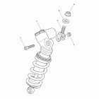 Daytona 675 R Rear suspension unit -daytona 675r only
