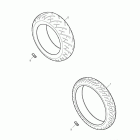 Daytona 675 R Tyres, valves & balance weights