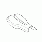 Daytona 675 R Gel seat, rider > daytona 675