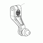 Daytona 675 R Machined gear actuator, black > daytona 675r