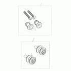 Daytona 675 R Paddock stand bobbin kits > daytona 675