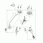 Rocket III Roadster Ignition switch & lock set - 343681 >