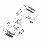 Rocket III Roadster F. footrests & mountings - rocket iii classic (incl. spe...