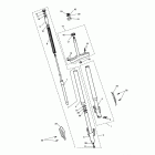 Rocket III Roadster Front forks & yokes - rocket iii & classic only