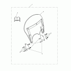 Rocket III Roadster Roadster screen kit