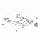 Rocket III Touring Swinging arm