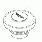 Rocket III Touring Filler cap, fuel, locking