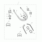Rocket III Touring Front fender rail kit