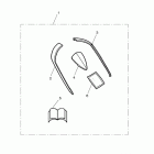 Rocket III Touring Front fender tip kit