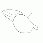 Rocket III Touring Seat, touring, dual, gel