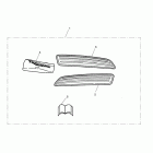 Rocket III Touring Side cover protector kit