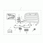 Rocket III Touring Solo luggage rack kit