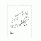 Scrambler Dresser bar kit, chrome