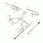 Speed Triple Rear swingarm
