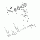 Speed Triple Gear selector drum