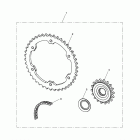 Speed Triple Chain & sprocket kit
