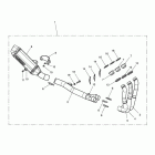 Speed Triple R Exhaust system, arrow, 3 into 1